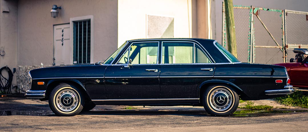1968 Mercedes Drivers Side